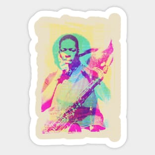 John Coltrane Sticker